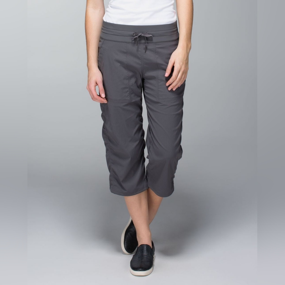 Lululemon Studio Crop *No Liner Soot Light